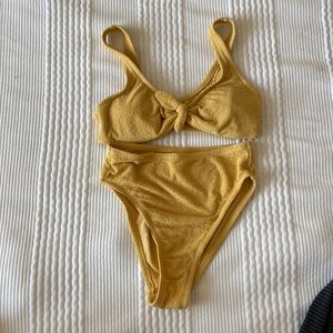 Yellow bikini set from lulu’s